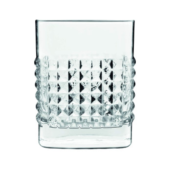 Набор из графина с пробкой и 4 стаканов, хрустальное стекло, Luigi Bormioli Mixology, 380 и 750 мл