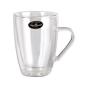 Набор кружек с двойными стенками, хрустальное стекло, Luigi Bormioli Thermic glass, 320 мл