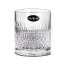Набор низких стаканов Luigi Bormioli Diamante 380 мл, хрустальное стекло, 4 шт.