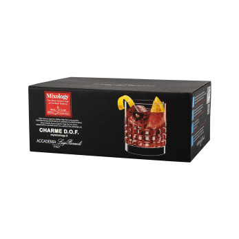 Набор стаканов низких Mixology Charme DOF 380 мл, хрустальное стекло, 6 шт.